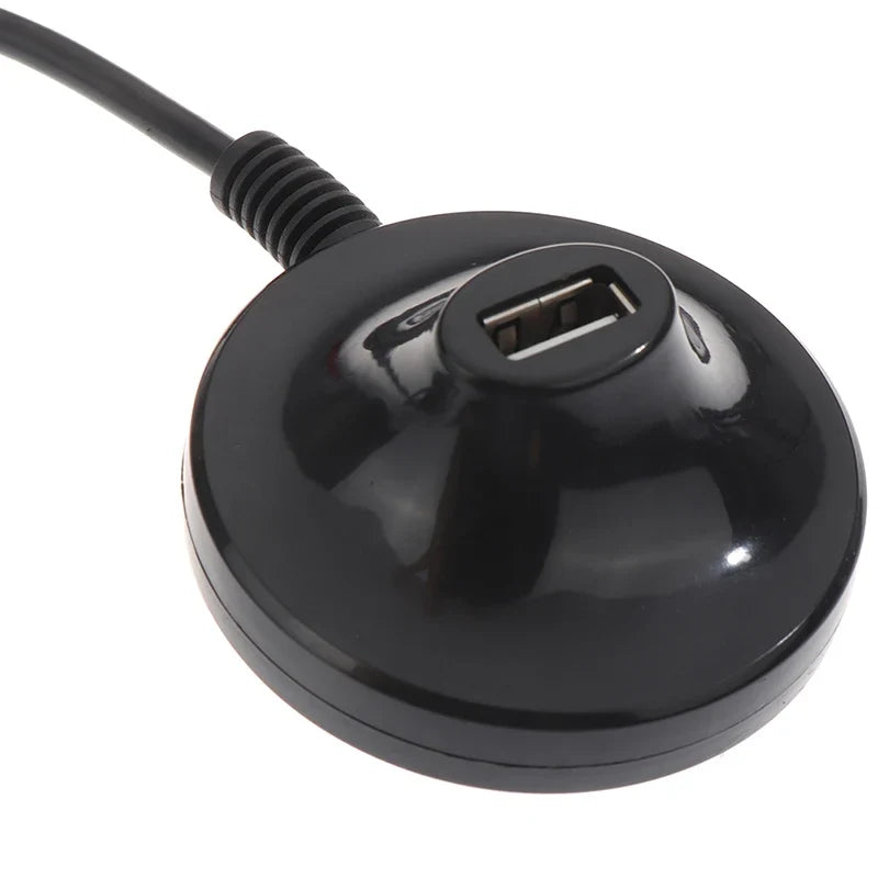 USB 2.0 Extender Cable with Docking Base | Male to Female Adapter for Laptop and Peripherals