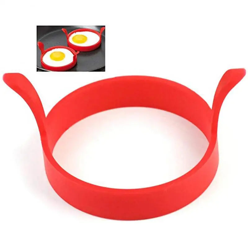 Silicone Egg Ring Mold | Nonstick Fried Egg and Pancake Mold Set