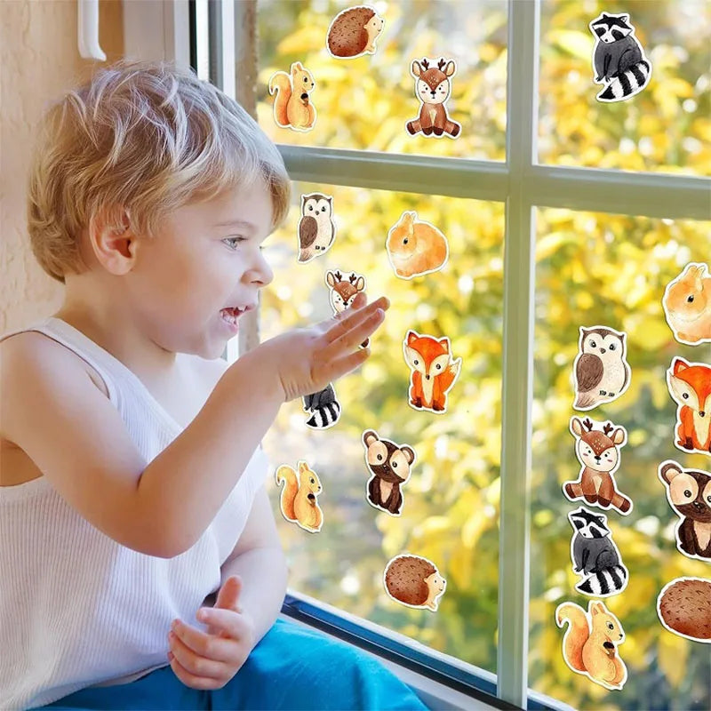 Cute Animal Roll Stickers | Fun Decorative Labels for Kids