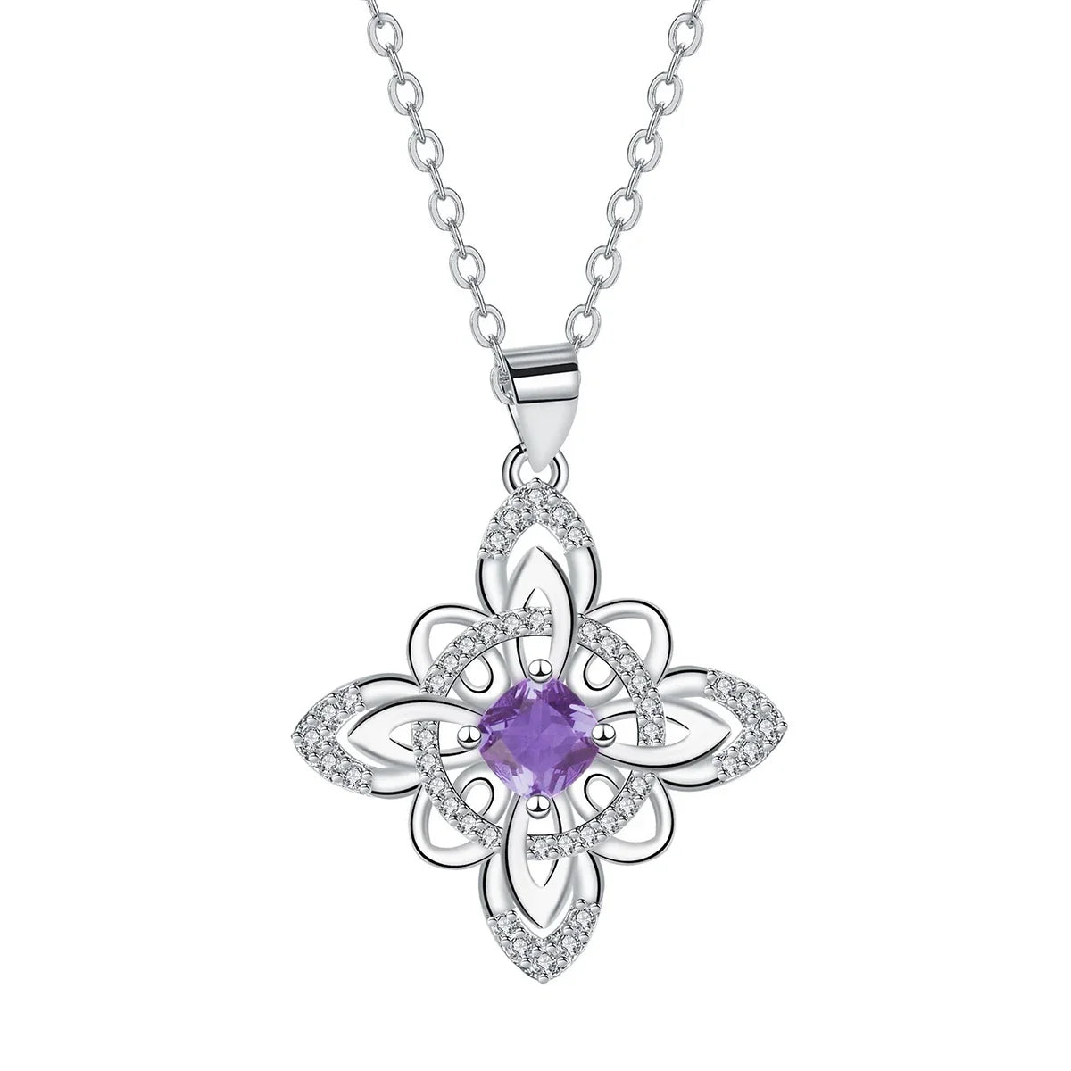 Witch Knot Necklace Pendant | Elegant Stainless Steel Jewelry Gift