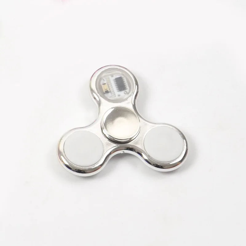 Creative Luminous LED Light Fidget Spinner | Glow in the Dark Stress Relief Toy