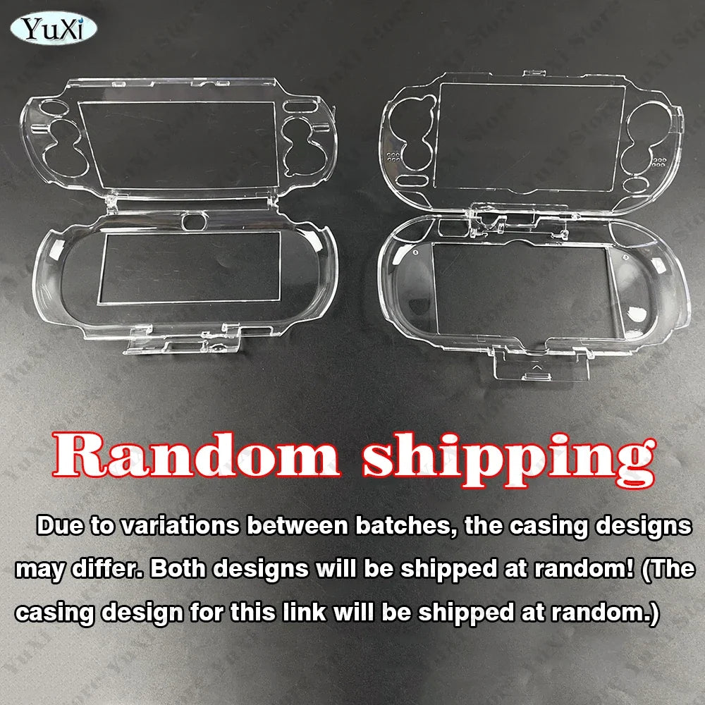 Clear Crystal Protective Case for PS Vita 1000 | Transparent Hard Shell with PET Film