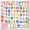 Alphabet Sticker Sheets for Journaling | 8 Sheets Cute Handwritten Style Labels