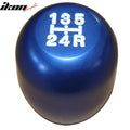 Blue M12X1.75MM Thread MT Manual T-R Gear Racing Shift Knob 5 Speed