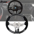 2015-2021Â BMW F80 F82 M Stitch Matte CF Steering Wheel Synthetic Suede