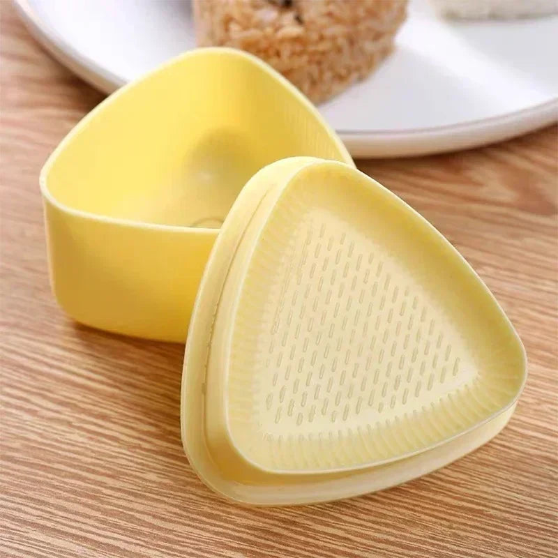 Triangles Sushi Mold Onigiri Maker | Japanese Bento Kitchen Gadget Set