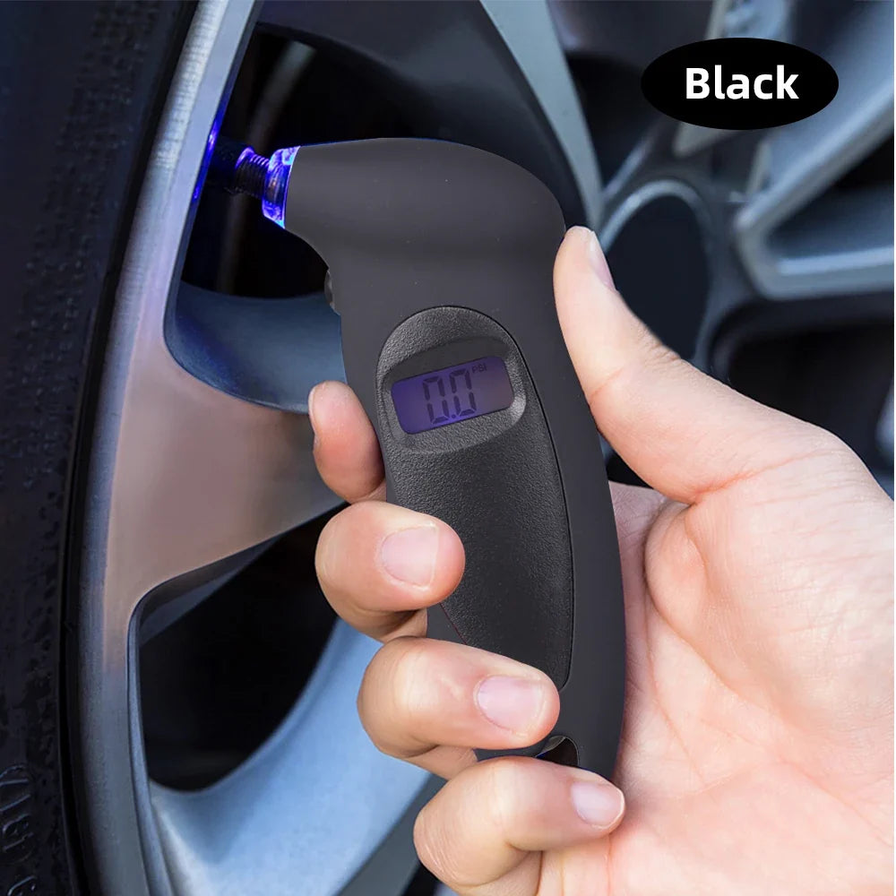 Digital Tire Pressure Gauge | High Precision Backlit Car Tyre Air Meter