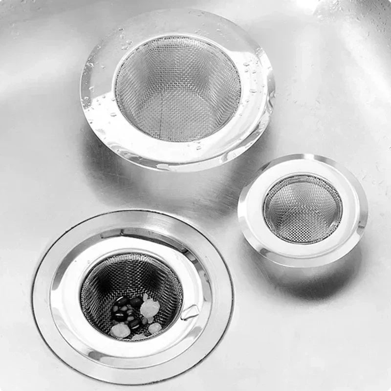 Kitchen Sink Strainer | Stainless Steel Mesh Drain Filter for Sink and Bathroom