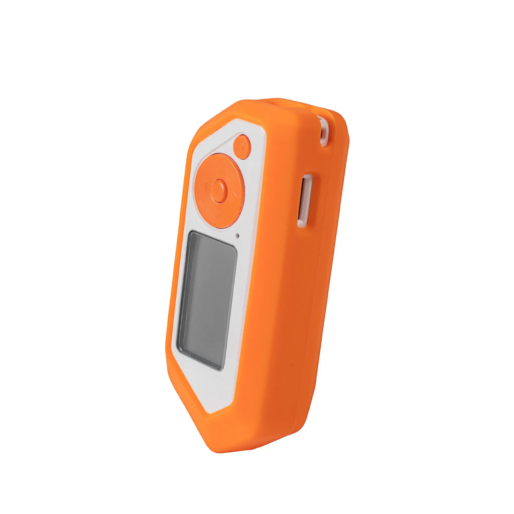 Silicone Case for Flipper Zero | Protective Cover in White/Orange