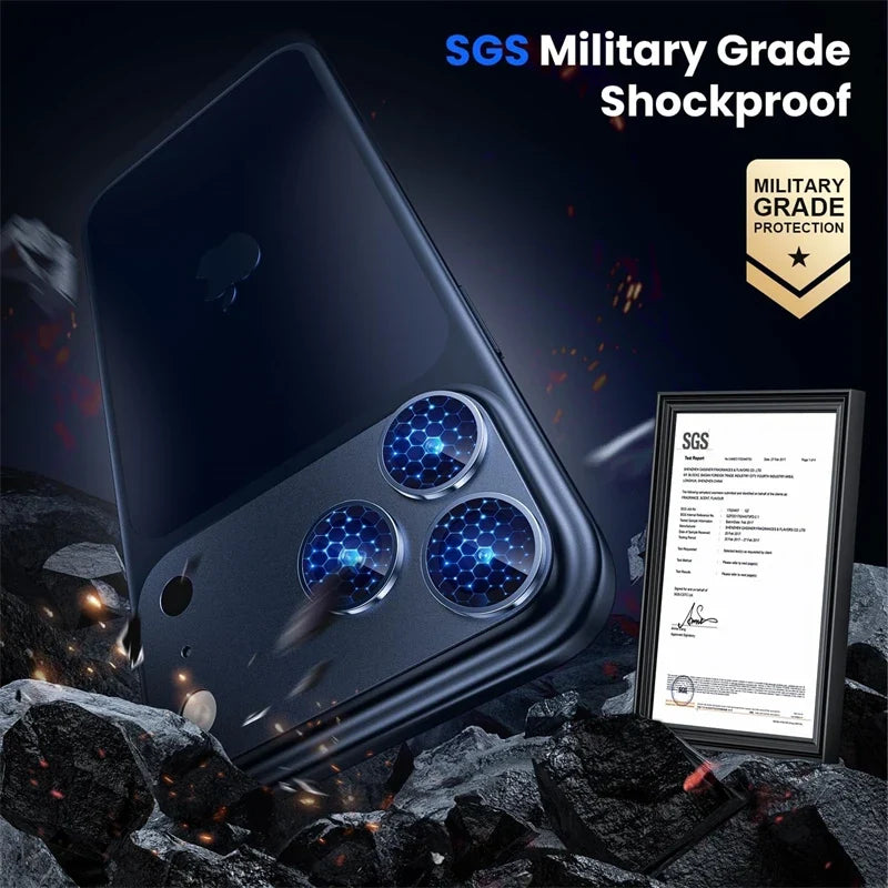 Tempered Glass Lens Screen Protector for IPhone 17 Air 16 15 14 Pro Max Plus 13 Mini 17Pro 17Air ProMax Metal Ring Film Cover