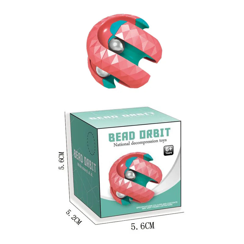 Fidget Orbit Ball | Creative Sensory Decompression Toy for Kids and Adults