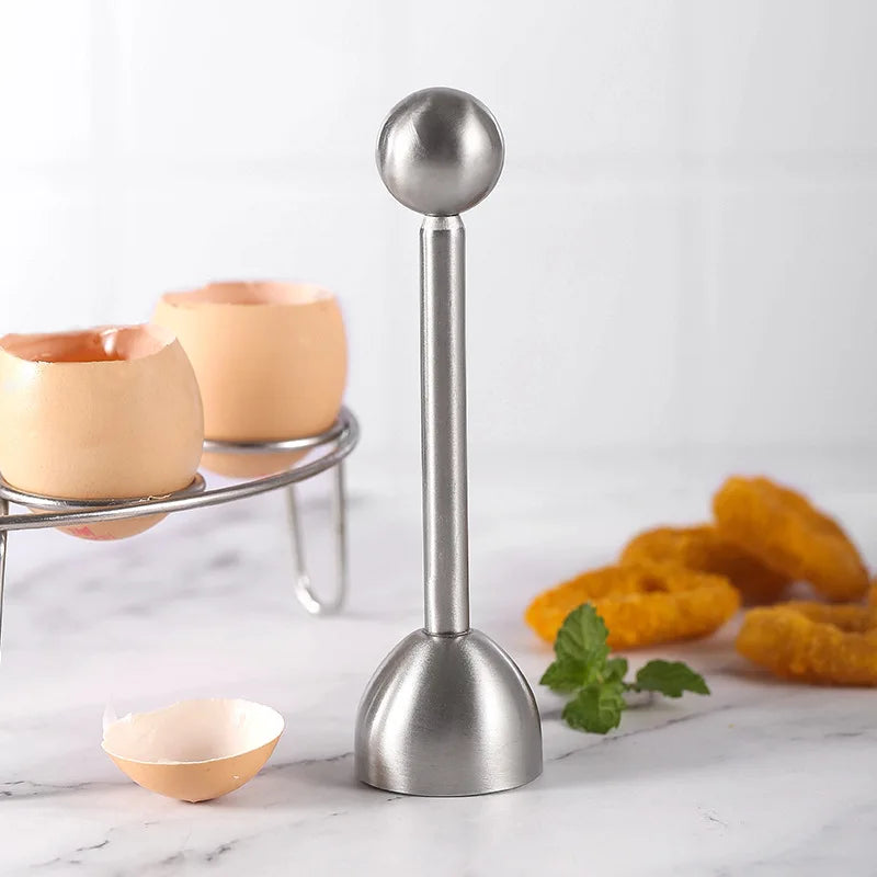 Egg Opener | Stainless Steel Egg Shell Cutting Knocker
