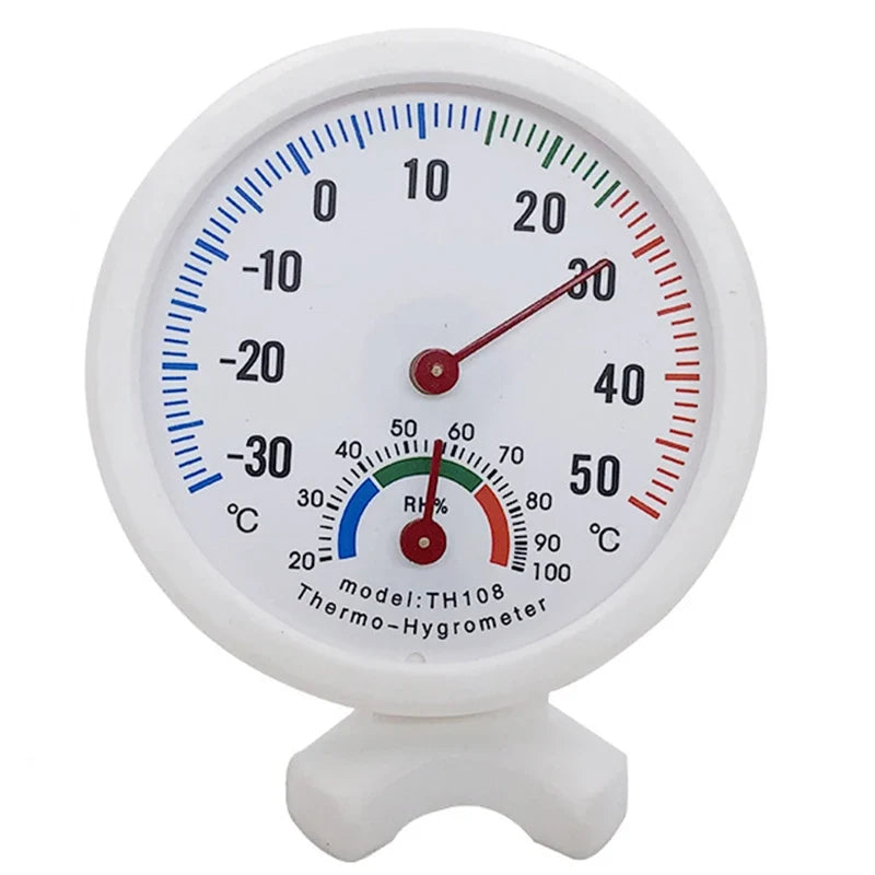 2 In1 Fridge Thermometer Hygrometer | Mini LCD Digital Temperature Humidity Meter