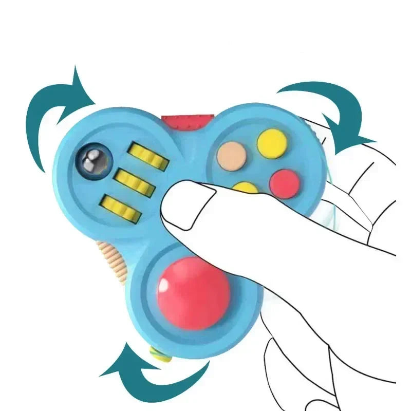 Rotating Magic Bean Fidget Toy | Stress Relief and ADHD Focus Aid