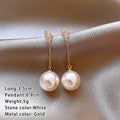 Elegant Drop Pearl Tassel Earrings | Fashion Jewelry for Women
