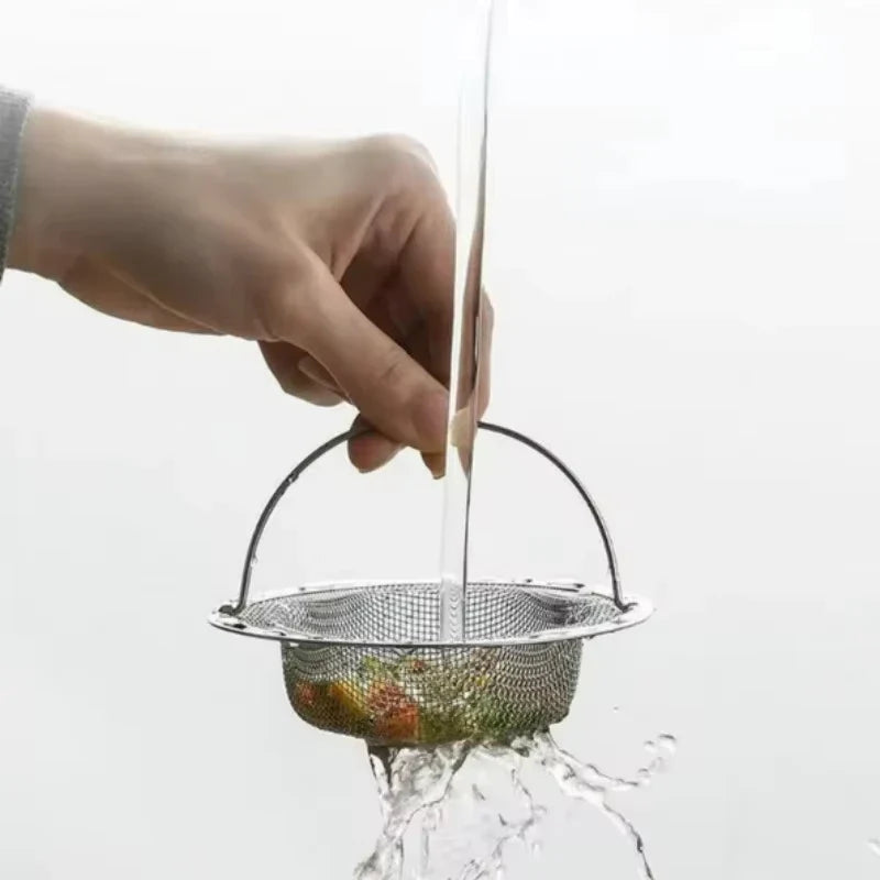 1Pc Stainless Steel Kitchen Sink Filter | Food Residue and Hair Catcher for Drains