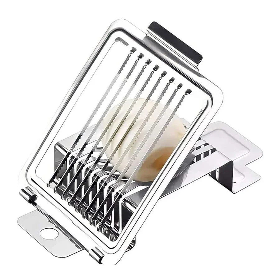 Stainless Steel Egg Slicer | Multi-Functional Kitchen Tool