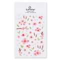 Korean Cherry Blossom Petal Stickers | Sakura Scrapbook and Stationery Set