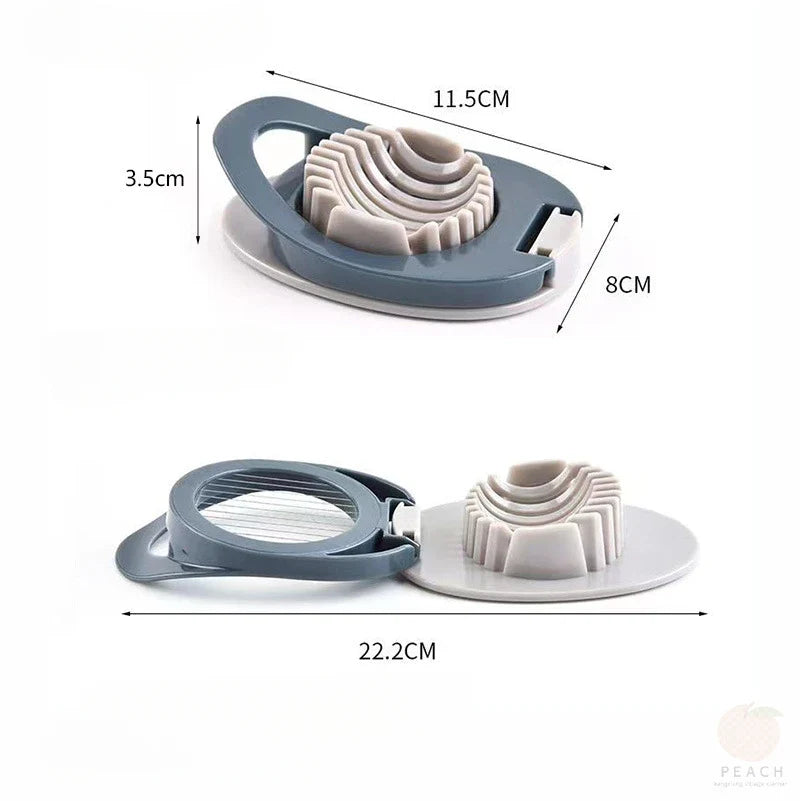 Stainless Steel Egg Slicer | Multi-purpose Kitchen Egg Cutter