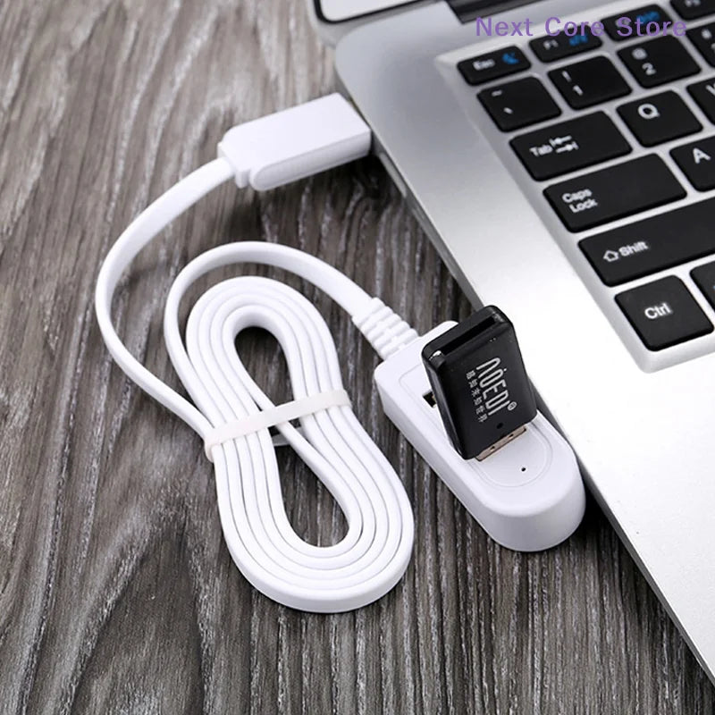 1.2M USB Cable Extension Hub | 3-Port Multi-Charging Splitter