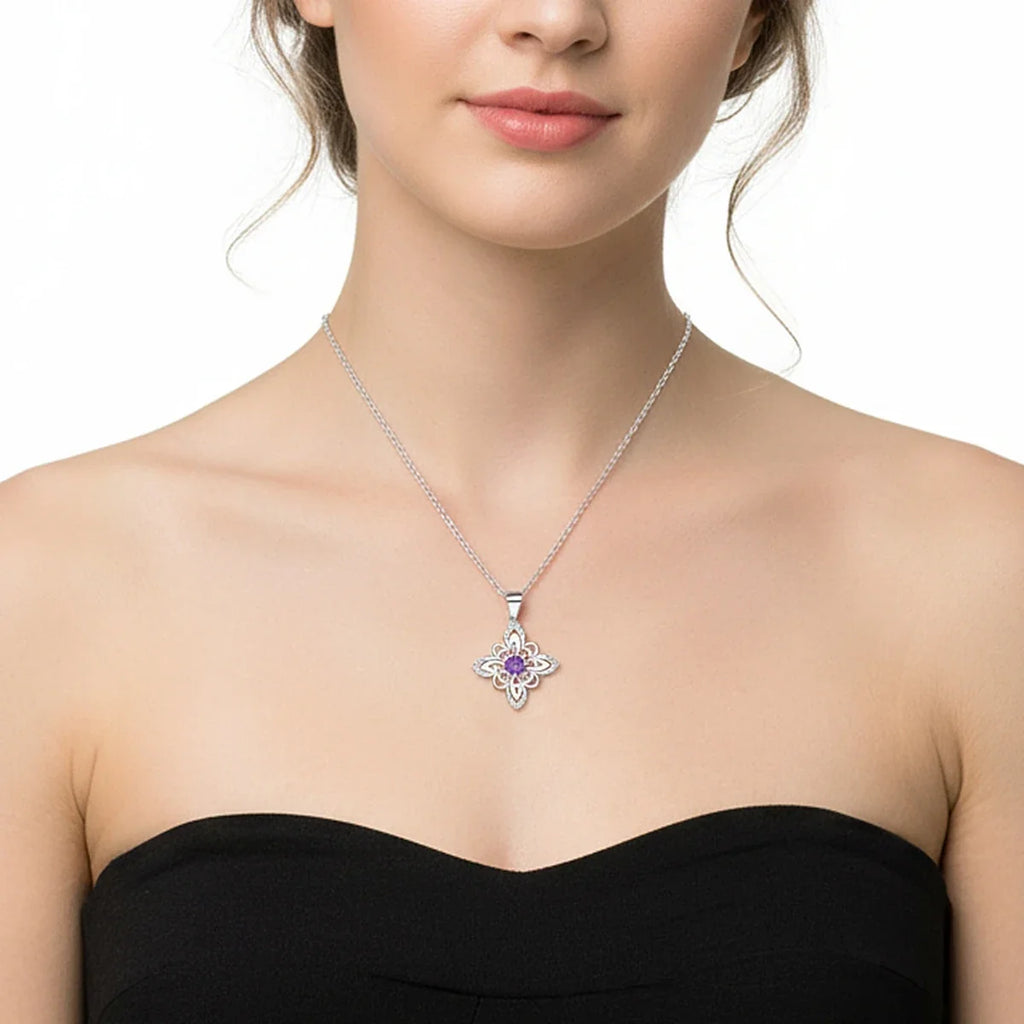 Witch Knot Necklace Pendant | Elegant Stainless Steel Jewelry Gift