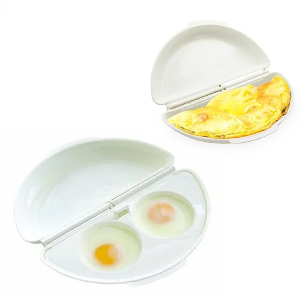 Microwave Egg Cooker | Non-Toxic Silicone Omelette Maker for Quick Breakfasts