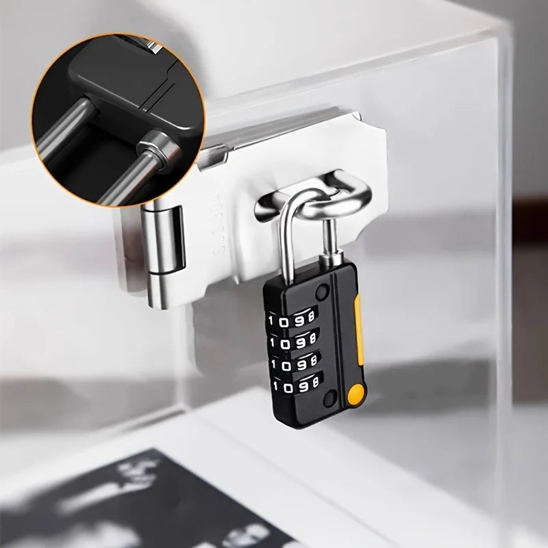 4 Digit Combination Padlock | Keyless Travel Luggage Lock