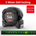 Self Locking Fluorescent Steel Tape Measure | High Precision Waterproof Measuring Tool