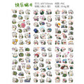 6Pcs Waterproof Cartoon Sticker Set | Cute DIY Decals for Laptops, Phones, and Planners