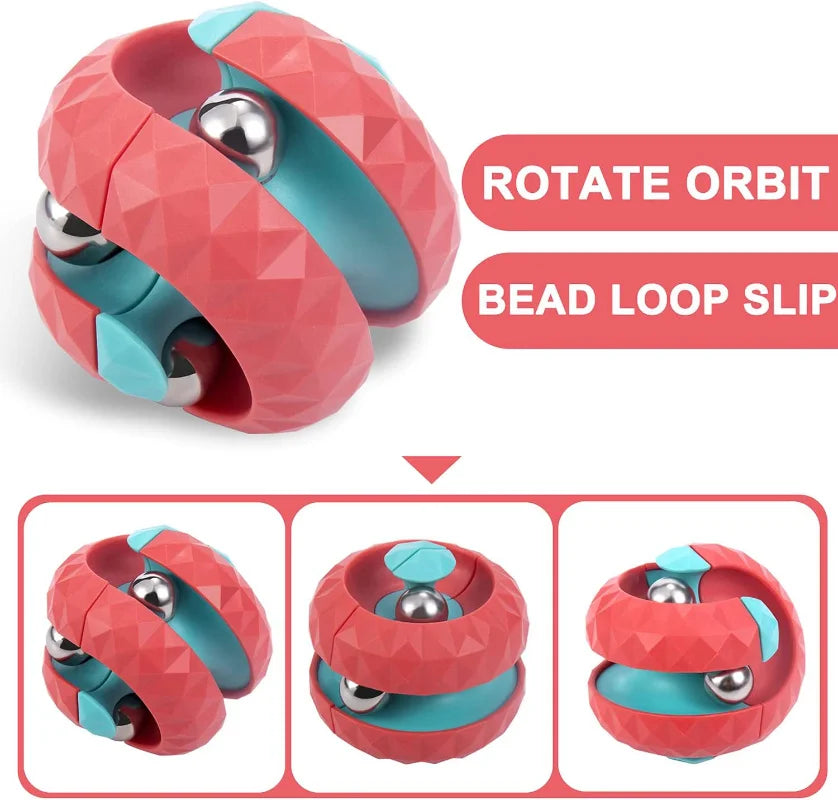 Orbit Ball Cube Fidget Toy | Anti Stress Sensory Toy for Kids Focus Training