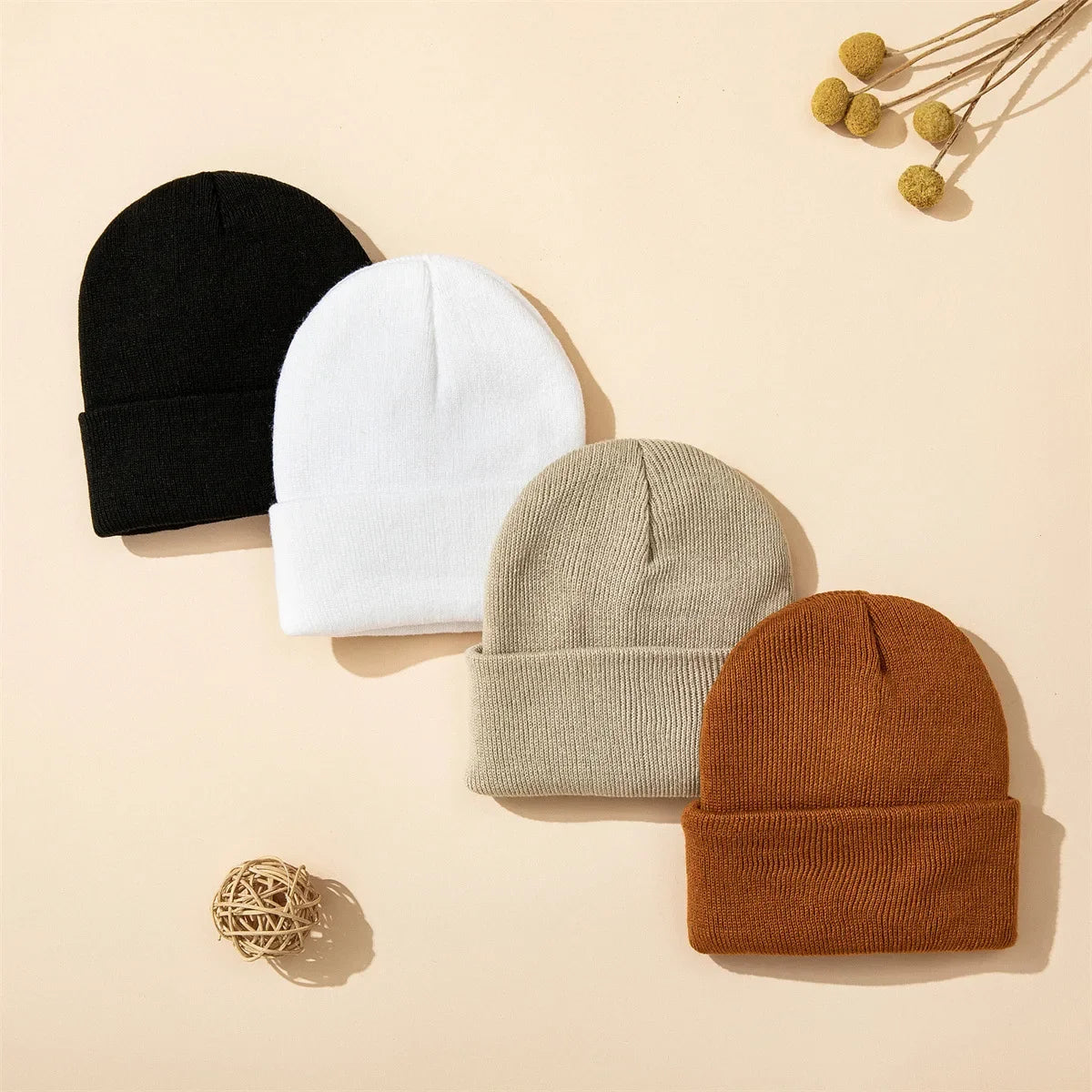 Baby Knit Winter Cap for Boys and Girls | Warm Toddler Hat