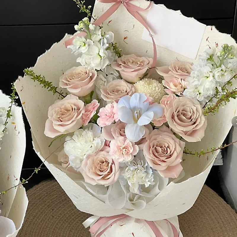 40pcs Tissue Paper Florist Wrapping Paper | DIY Floral Bouquet Craft Gift Wrap
