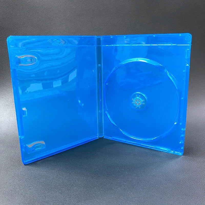 Blue PS5 Game Disc Storage Case | Protective DVD Holder Box