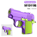 Mini 3D Gravity Printing 1911 Toy Gun | Stress Relief Fidget Toy for Kids and Adults
