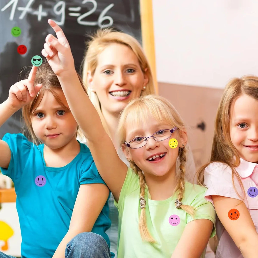 100-500pcs Teacher Reward Stickers for Kids | Cute Encouragement Labels