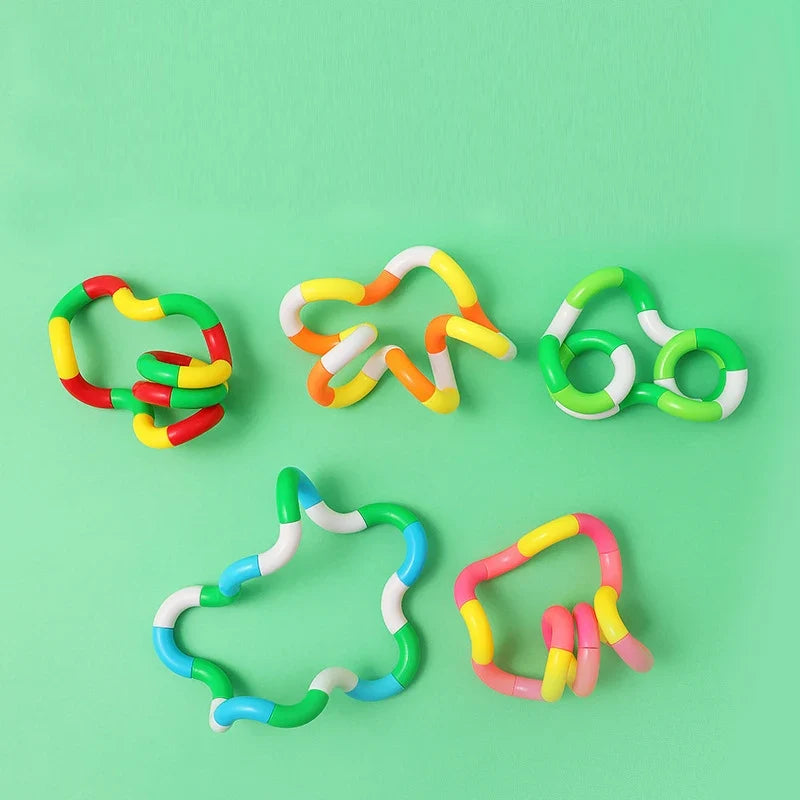 Twist Music Puzzle Toys | Fun Deformation Rope Knot Stress Relief for Kids and Adults