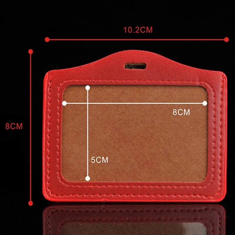 Leather Card Holder | Slim Credit Card Case for Men Women Kids