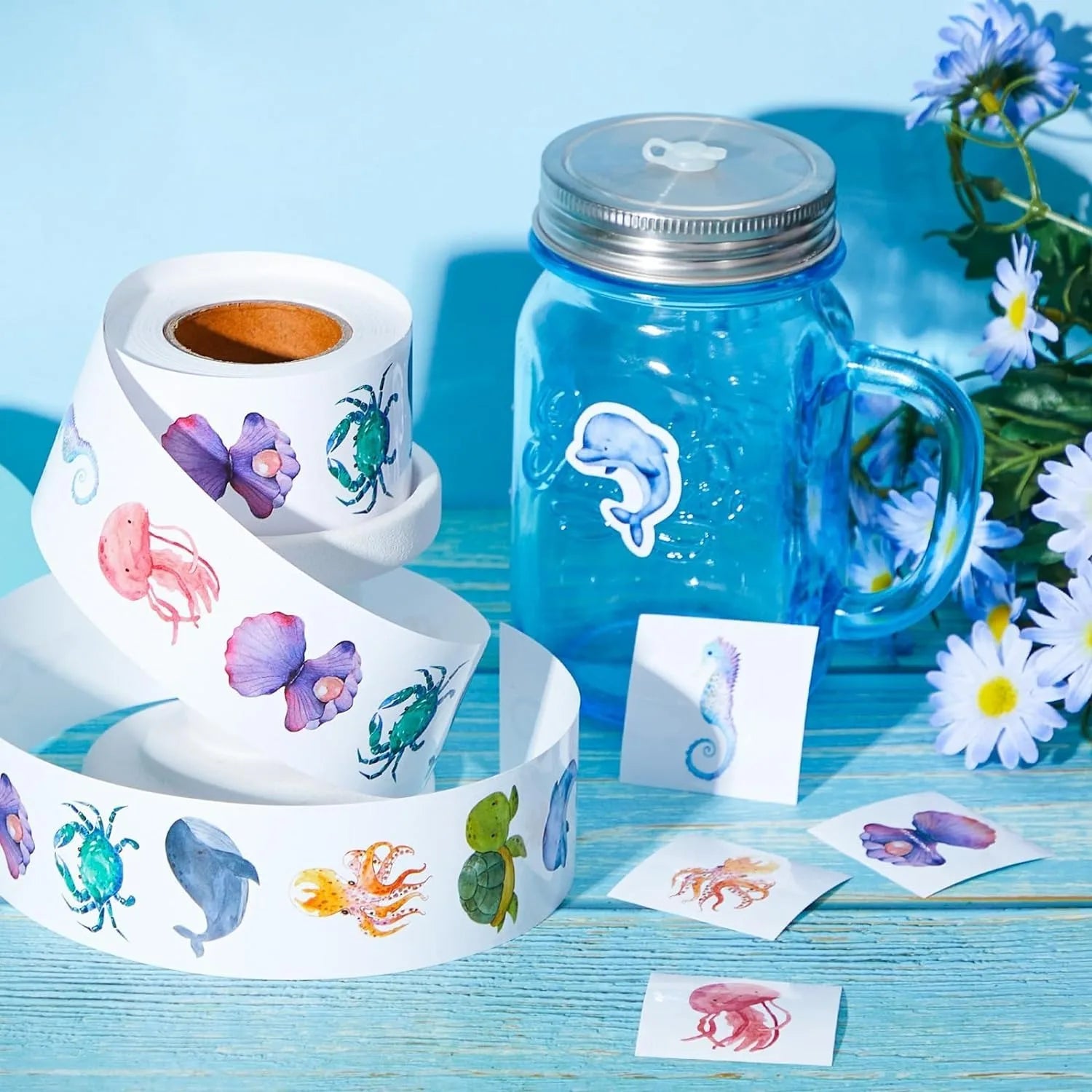 Cute Animal Roll Stickers | Fun Decorative Labels for Kids