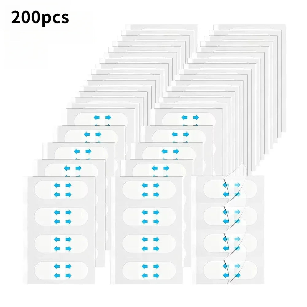 200pcs Lifting Face Stickers | Invisible V-Shape Face Lift Patches for Sagging Skin
