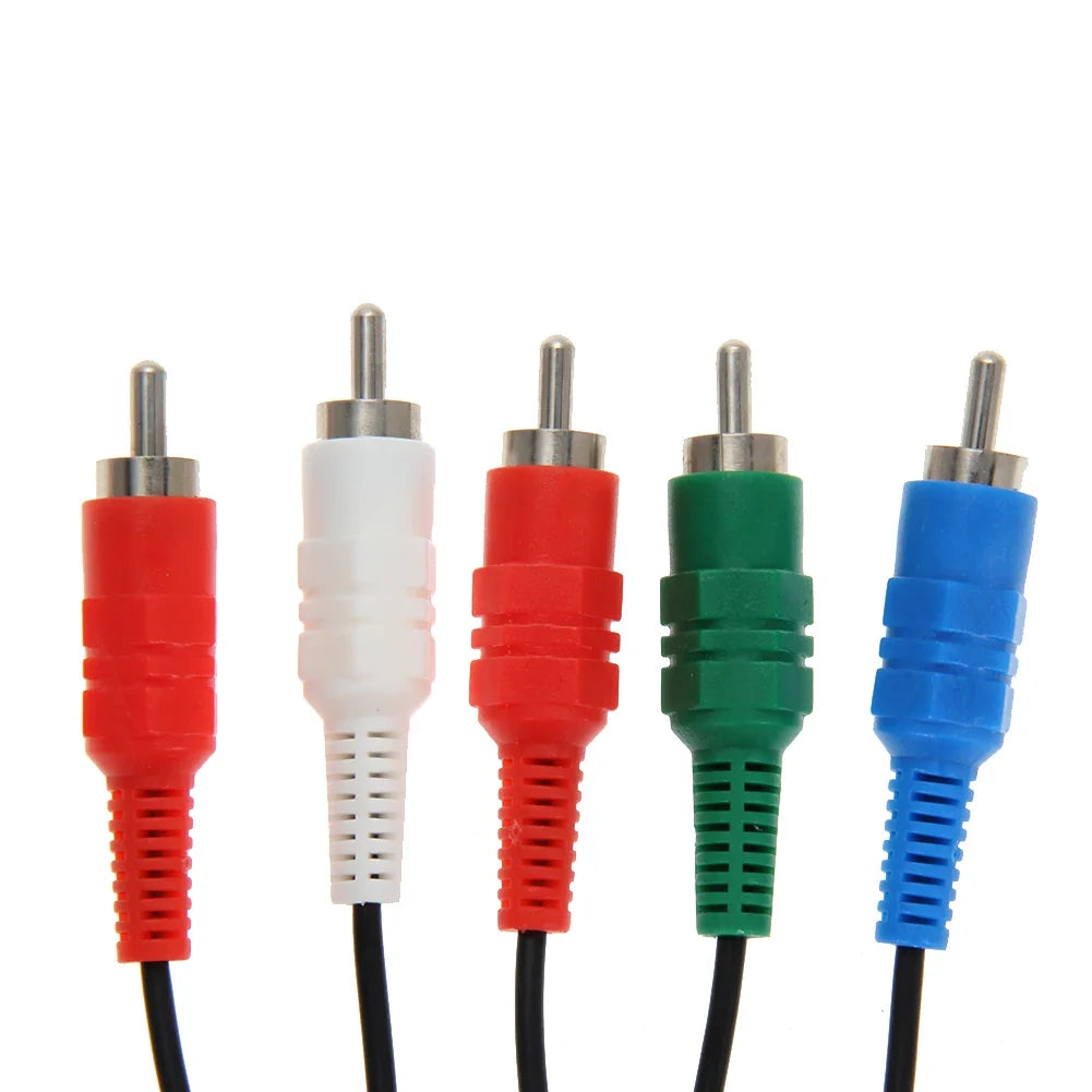 Component AV Cable for PS2 PS3 | HDTV Audio Video Cord