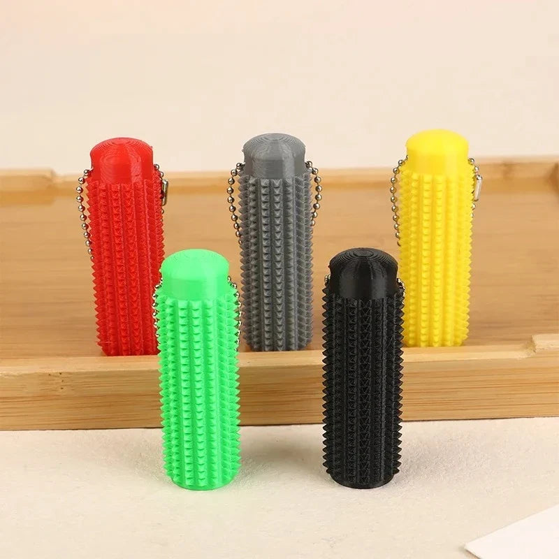 Little Ouchies Pocket-Sized Mini Spiky Grippie Stress Relief Keychain Fidget Toy | Anxiety Relief Anti-Anxiety Novelty
