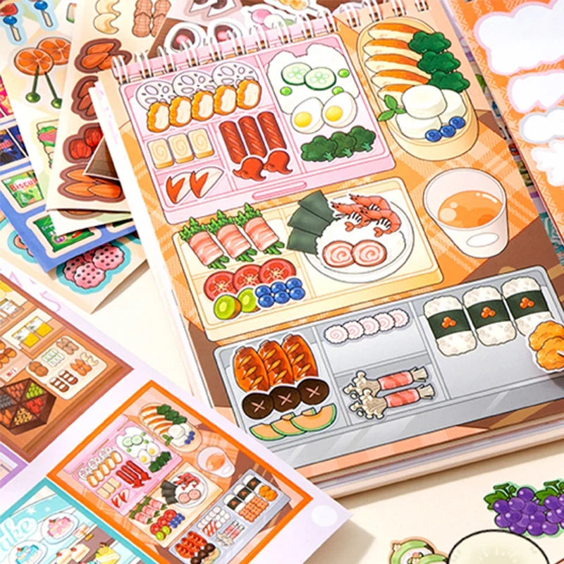 30pcs Daily Life Sticker Book | Organized Journal Supplies