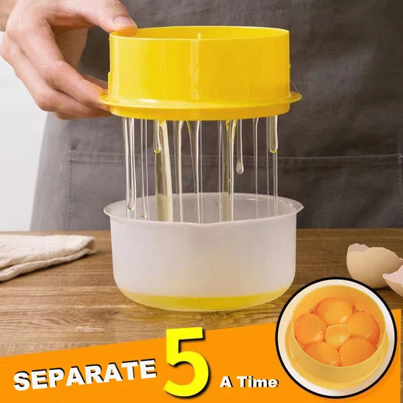 Egg White Egg Yolk Separator | Large Capacity Kitchen Gadget for Baking