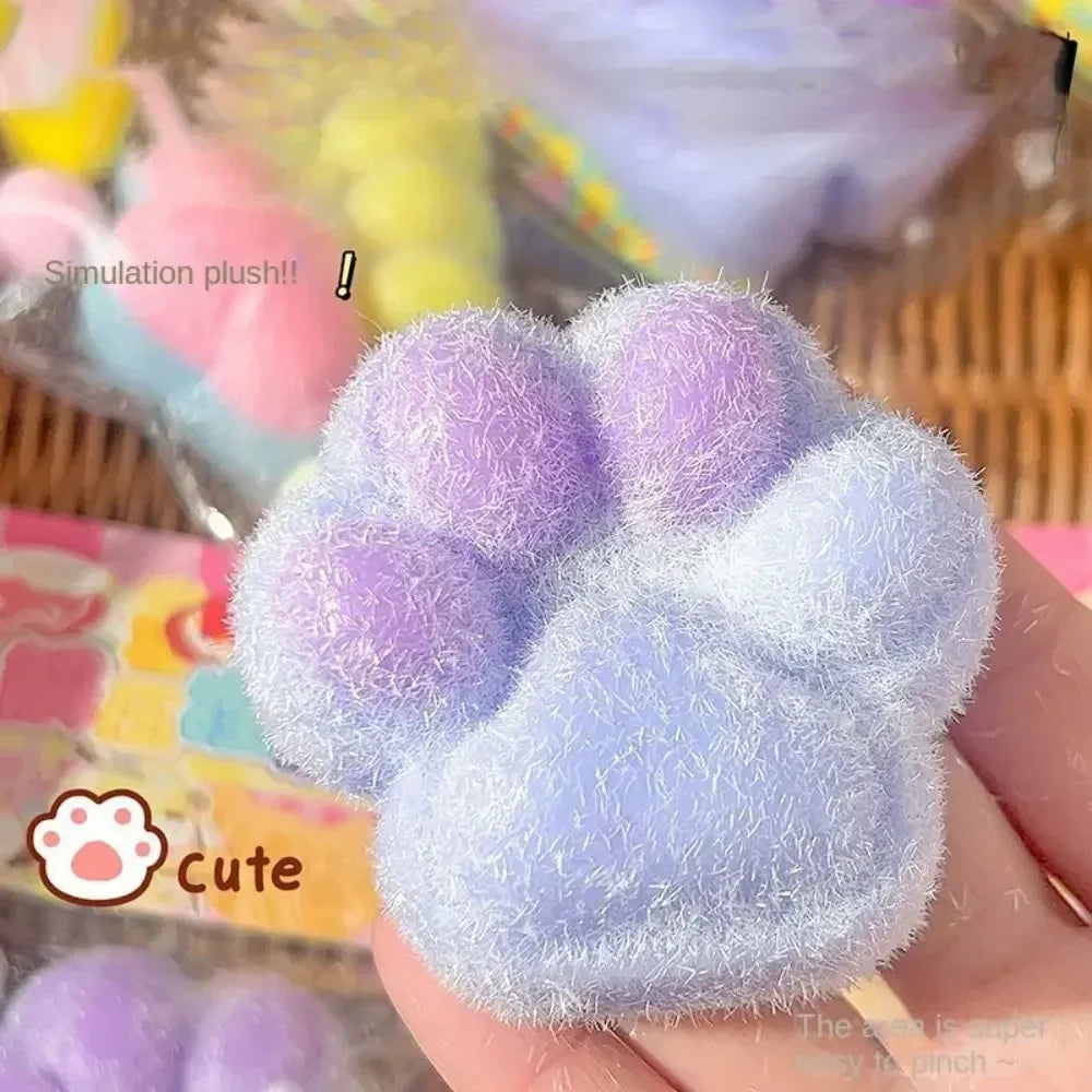 Squeeze Cat Paw Toys | Cute Soft Stress Relief Squishy Toy