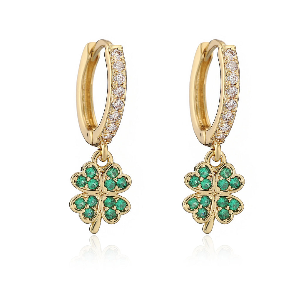 Sun Star Drop Earrings | 18K Gold Plated Meteorite Charm Jewelry