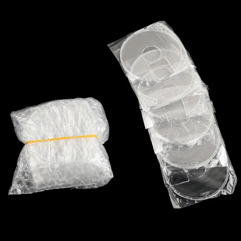 Transparent PSP UMD Replacement Shell 5-Pack | Clear Disc Case Cover for PSP 1000 2000 3000