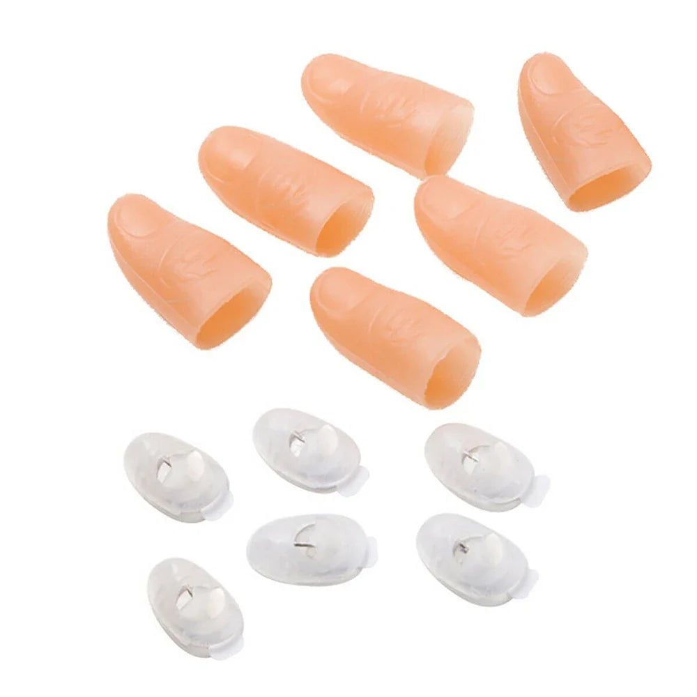 LED Light Up Finger Props | Magic Trick Thumb Lights for Parties