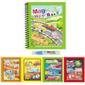 Reusable Water Drawing Book | Mess-Free Magic Painting Pad for Kids