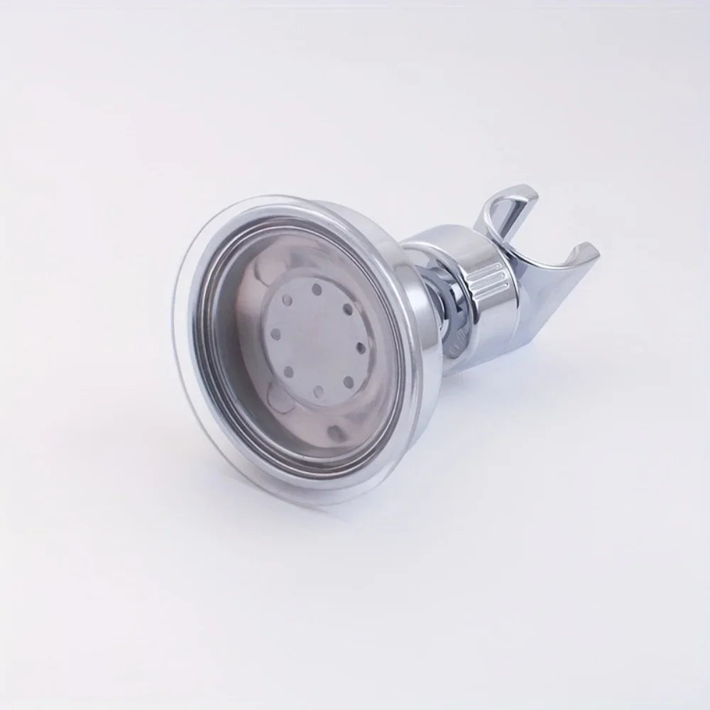 360 ° Adjustable Suction Cup Shower Head Holder, Household Bathroom Suction Cup Rack Bathroom Accessories