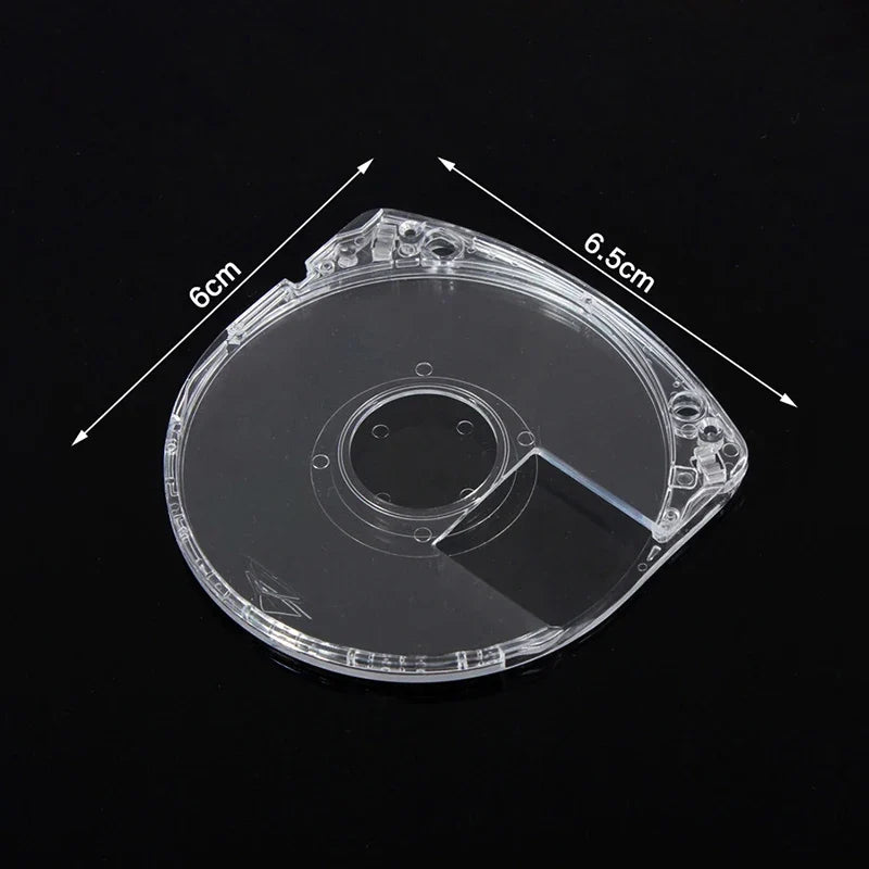 Transparent PSP UMD Replacement Shell 5-Pack | Clear Disc Case Cover for PSP 1000 2000 3000